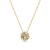 Collier Silber 925 vergoldet Cristallo mit Zirkonia