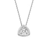 Anhänger & Kette Silber 925 mit 22 Zirkonia