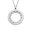 Anhänger & Kette Silber 925 mit 10 Zirkonia