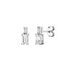 Ohrstecker Silber 925 mit 4 Zirkonia