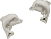 Ohrstecker Silber 925 rhodiniert Delfin