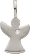 Anhänger Silber 925 rhodiniert Engel