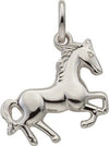 Anhänger Silber 925 rhodiniert Pferd