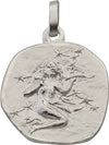 Anhänger Silber 925 rhodiniert Jungfrau