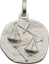 Anhänger Silber 925 rhodiniert Waage