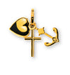 Glaube Liebe Hoffnung Gelbgold 750
