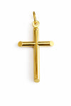 Kreuz Gelbgold 750 Runddraht