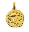 Anhänger Fische Gelbgold 750