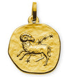 Anhänger Widder Gelbgold 750
