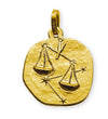 Anhänger Waage Gelbgold 750