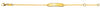 Bébé Bracelet Venezianer diamantiert Gelbgold 375