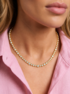 Collier Silber 925 vergoldet mit Zirkonia