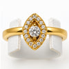 Ringe Silber 925 vergoldet mit Zirkonia