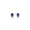Ohrstecker Silber 925 mit Zirkonia Blau