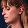 Ohrstecker Silber 925 mit Zirkonia Blau