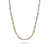 Collier Silber 925 vergoldet mit Zirkonia