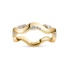 Ring Silber 925 vergoldet mit Zirkonia