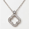 Anhänger & Kette Silber 925 mit 25 Zirkonia