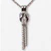 Anhänger & Kette Silber 925 mit Zirkonia