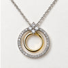 Anhänger & Kette Silber 925 mit Zirkonia