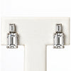 Ohrstecker Silber 925 mit 4 Zirkonia