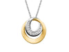 Anhänger & Kette Silber 925 mit 12 Zirkonia