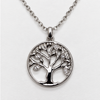 Anhänger Lebensbaum mit Kette Silber 925
