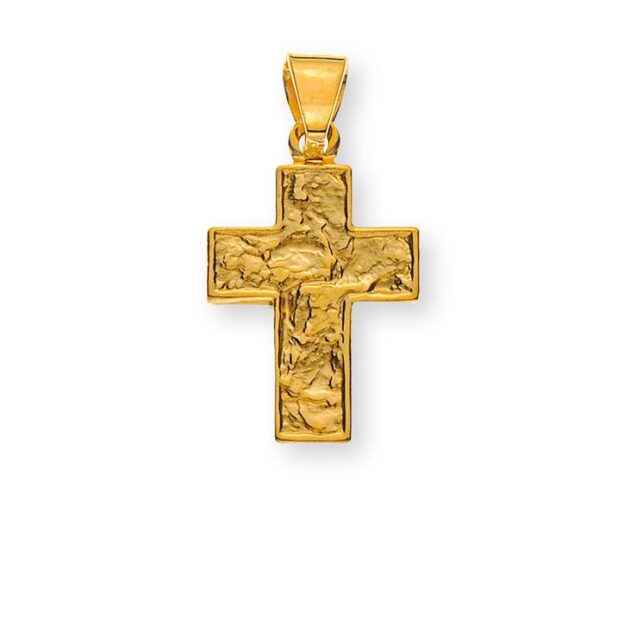Kreuz Gelbgold 750 H: 12mm B: 10mm