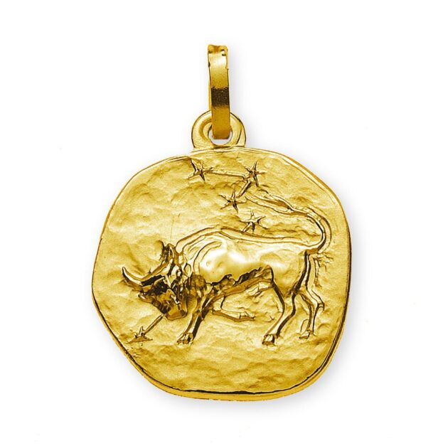 Anhänger Sternzeichen Stier Gelbgold 750