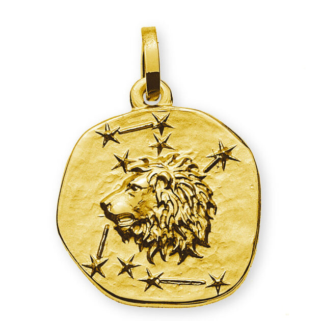 Anhänger Sternzeichen Löwe Gelbgold 750