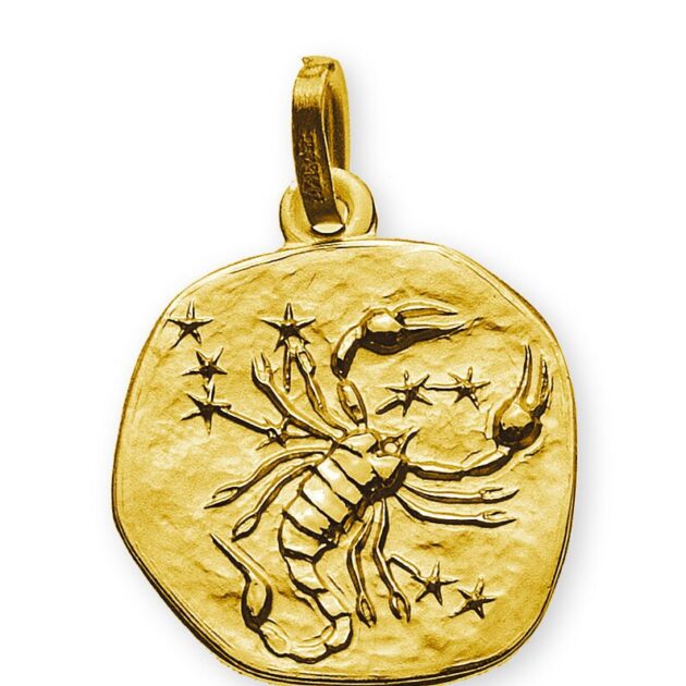 Anhänger Sternzeichen Skorpion Gelbgold 750