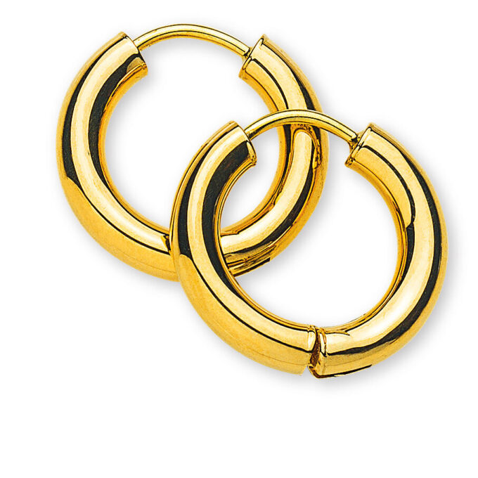 Kreolen Gelbgold 750