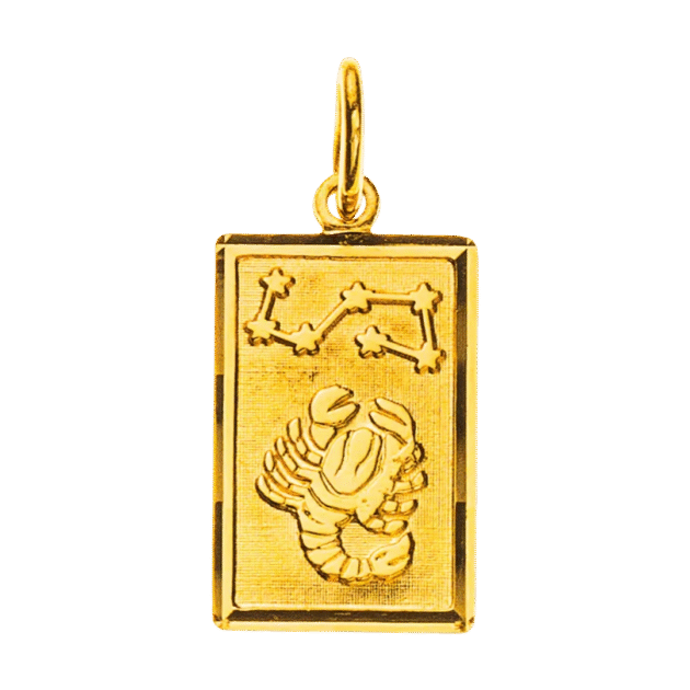 Anhänger Sternzeichen Skorpion Gelbgold 750
