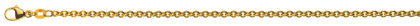 Rundanker Gelbgold 750 ca. 3.1mm