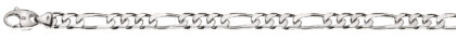Collier Figaro Weissgold 750 ca. 6.0mm