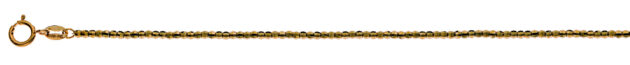 Kugelcollier geschliffen, Gelbgold 750, 45cm
