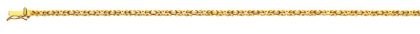 Bracelet Königskette klassisch Gelbgold 750 ca. 2.0mm – 19cm