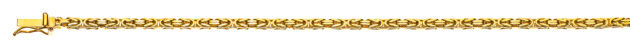 Collier Königskette klassisch Gelbgold 750 ca. 2.5 mm