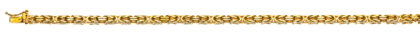 Collier Königskette klassisch Gelbgold 750 ca. 4.0 mm