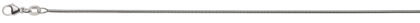 Schlange rund Weissgold 750 ca. 1.2mm