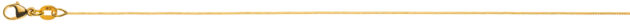 Venezianer diamantiert Gelbgold 750 ca. 0.6mm
