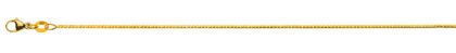 Venezianer diamantiert Gelbgold 750 ca. 1.1mm