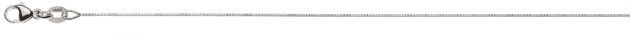 Venezianer diamantiert Weissgold 750 ca. 0.6mm