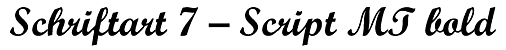 Script Bold
